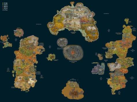 重制魔兽世界地图：庞大而精美的游戏范围